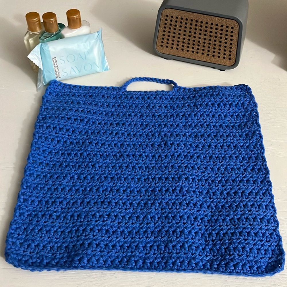 SOLD🛍️ 100% cotton crochet washcloth
